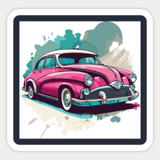 Classic Car Collection Sticker